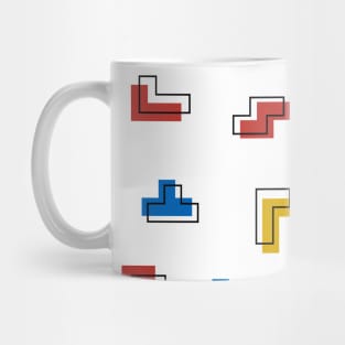 Tetris Bauhaus Mug